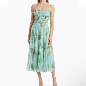 Amur Cathy floral midi tea length Dress